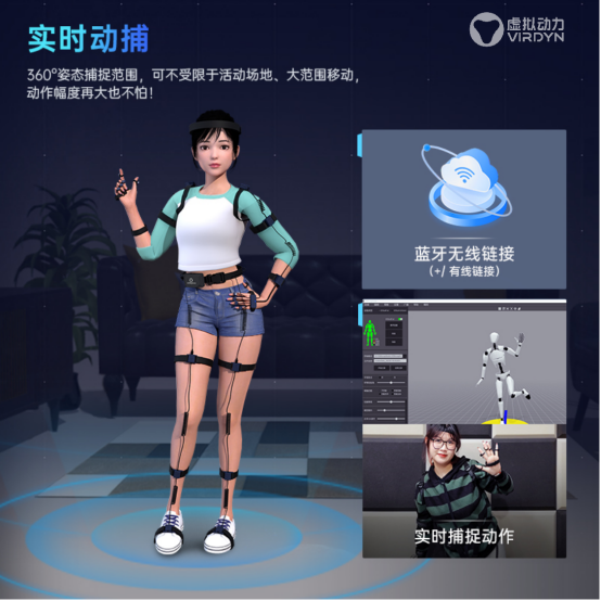 拥有27个传感器的动捕设备，可以制作什么类型的游戏动画？ - 广州虚拟动力
