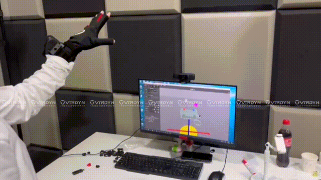 mHand Pro VR手套,虚拟现实、VR娱乐、机器臂灵巧手遥操作应用 - 广州虚拟动力网络技术有限公司